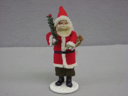 180-DF0141 Vintage Santa Figure on Base