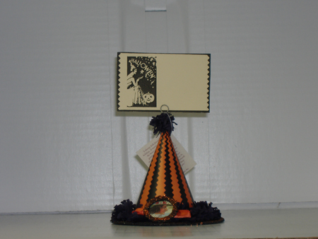 BL-CM8621 Witch Hat Card Holder