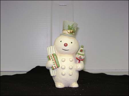 BL-GG6174 Christmas Greetings Snowman