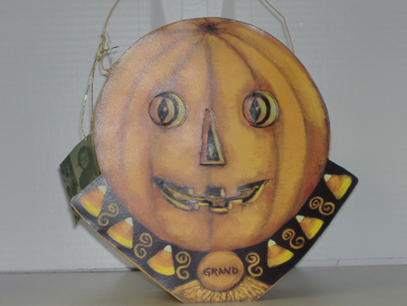 BL-KS8936 Grand Pumpkin Lantern with Light