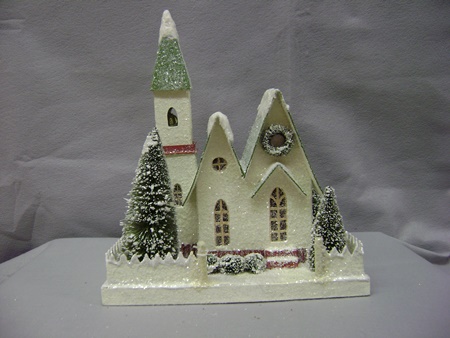 BL-LG0776 Traditional Paper Church