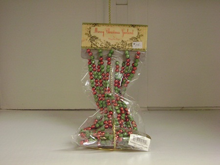 BL-LG1823 Traditional Christmas Glitter Garland