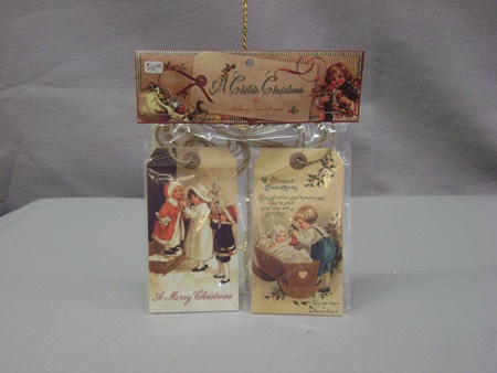 BL-LG2657 Child's Christmas Tag Ornament