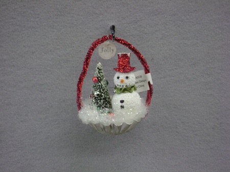 BL-LO6538 Traditional Snowman Jello Mould Ornament