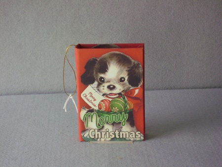 BL-LO8194A Furry Friend Retro BK Ornament