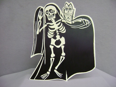 BL-TF4108 Skeleton Chalkboard Sign