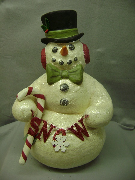 BL-TJ3172 Dapper Top Hat Snowman