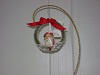 BL-BE100284 Christmas Wreath Hanging Ornament