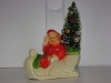 BL-BE100529 Sitting Santa with Christmas Tree