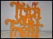 BL-LO6246A Trick or Treat Sign