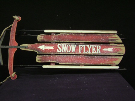 BL-BE1968A Red Snow Flyer Sled