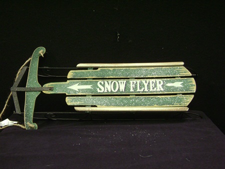 BL-BE1968B Green Snow Flyer Sled