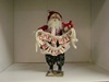 BL-BE23019 Polyester Santa w/ Merry Christmas Garland