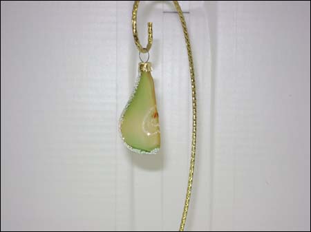 CW-FRT179D Minature Frosted Pear Slice