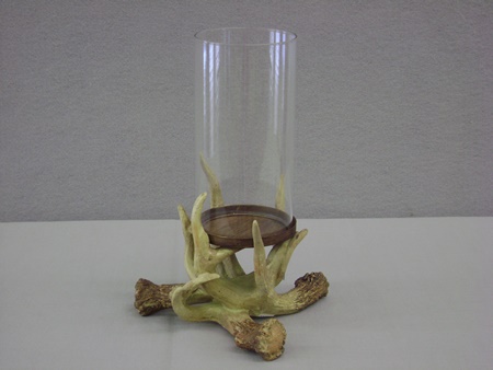 KK-14127B Resin Antler Candleholder