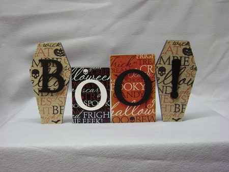 KK-40648D Large Boo Burlap Bricks