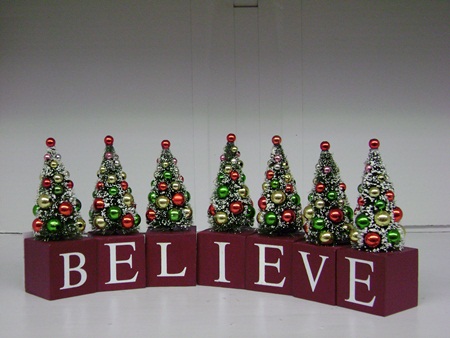 KK-50849D Believe Blocks w/Tree