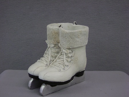 KK-52642A White Resin Pair of Ice Skates Arrow Replacement