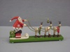 KK-53643A Light Green & Red Whimsical Santa and Reindeer