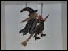 KK-B2107 Flying Witch on Broomstick with Arrow