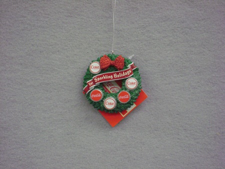 KA-CC2152 Coca-Cola Wreath Ornament