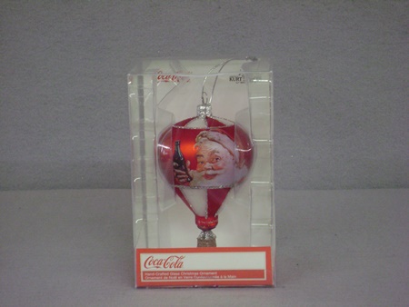 KA-CC4182 Glass Coca-Cola Balloon Ornament