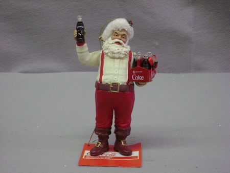 KA-CC9122 Coke Santa Holding 6 Pack