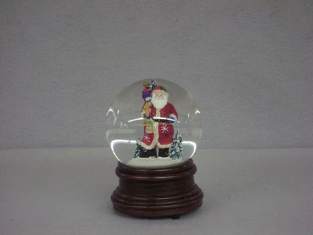 KA-D2966B Musical Santa Winterglobe