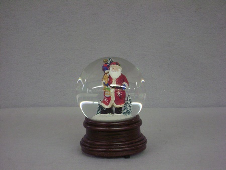 KA-D2966B Musical Santa Winterglobe