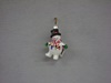 KA-NB1102 Noble Gems Snowman with Garland Ornament