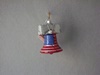 KA-NB1444 Noble Gems Glass Liberty Bell Ornament