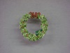 KA-T1043 Acrylic Green Wreath Ornament