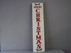 LM-QC70878 Merry Christmas Holly Sign