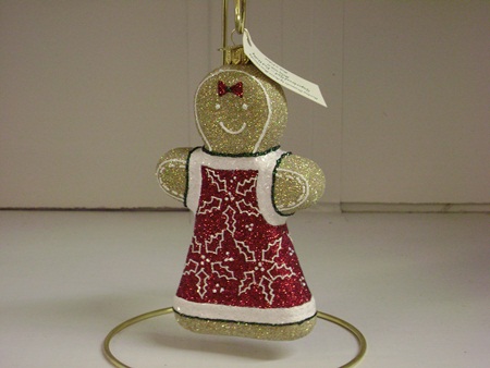 MH-M79C Gingerbread Red Holly Girl