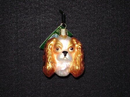 OWC-12394 King Charles Spaniel Head