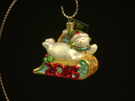 OWC-24166 2016 Sledding Snowman