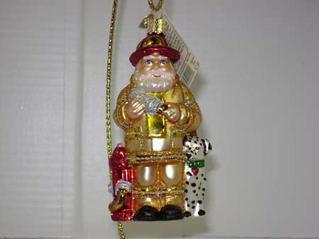 OWC-40109A Fireman Santa (Gold)