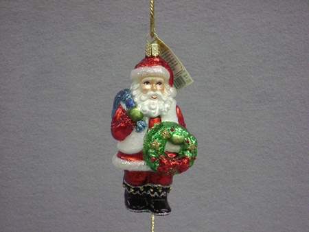 OWC-40279 Santa with Wreath
