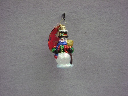 R-6010172A Dickensian Snowman Little Gem