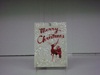 BL-BEH75055 Santa with Reindeer Card Ornament