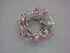 BE-XBR36433 Snow Red Berry Candle Holder
