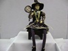 KK-41288A Clara Sitting Witch with Black and Gold Dress