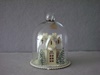 KK-53339A House in Glass Dome w/LED Lights
